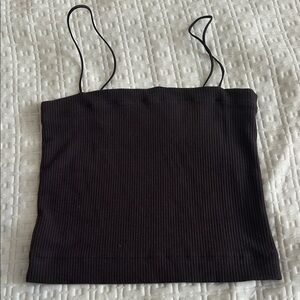 American Eagle Outfitters Dark Ribbed Camisole
